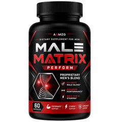 Aamzg Male Matrix Pills- Size Matrix Male Vitality Support Supplement 60 Caps