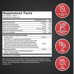 2 Pack 🔥Force Factor Test X180 Boost, Testosterone Booster for Men