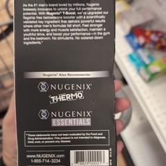 Nugenix T-Boost Free Test. Boosting Formula, 84ct Exp. 03/2026+ New In Box