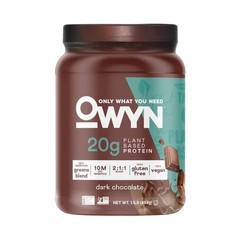 OWYN Only What You Need Plant-Based Protein Powder Dark Chocolate 1.17lbs