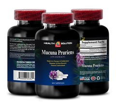 Natural Life MUCUNA PRURIENS VELVET BEANS EXTRACT – mood (1 Bottle, 60 Caps.)
