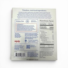 Equip Prime Protein Bars Peanut Butter Chocolate 12 Pack – Ships Next Day!