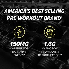 Cellucor C4 Original Pre Workout Powder – 60 Servings Fruit Punch & Juicy Candy
