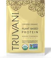 Truvani Vegan Pea Protein Powder | Banana Cinnamon | 20g Organic Plant Based Pro