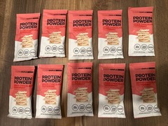 Lot Of 10 Clean Simple Eats White Chocolate Peppermint Protein Powder Packs
