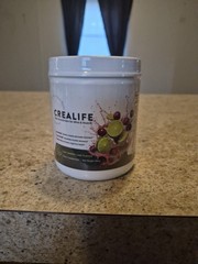 CreaLife – German Micronized Creatine + USA Tart Cherry + Vitamin B6 12/2026