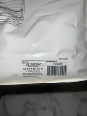 MyProtein Impact Whey Isolate Protein Drink Mix – Chocolate Brownie – 12/2026