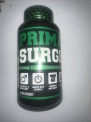 Primesurge Natural Testosterone Booster by jacked factory 60 Caps ⭐️