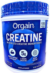 Orgain Micronized Creatine Monohydrate Unflavored 135 Servings EXP 05/2027