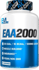 Nutrition EAA2000 – Pre & Post Workout Capsules – Muscle Building + Recovery Sup
