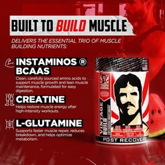 Old School Labs Vintage Build Post-Workout Recovery Powder Drink with BCAAs