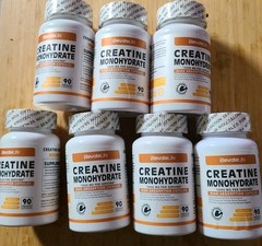 ✅️ 7 Lot ElevateLife Creatine Monohydrate 2500mg Gluten Free Non-GMO 07/2026