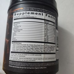 Ancient Nutrition Keto Protein Chocolate 19oz Powder Bone Broth MCT Oil 548g NEW