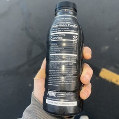 PRIME Hydration | Black Peso Pluma 500ml V2 USA Exclusive 🎤🎵 | IN HAND ✅