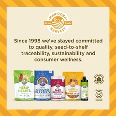 Manitoba Harvest Hemp Yeah Balanced Protein And Fiber Powder Unsweetened Keto