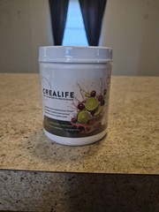 CreaLife – German Micronized Creatine + USA Tart Cherry + Vitamin B6 12/2026
