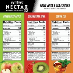 Syntrax Nectar Protein Powder Trial Sizes (12-Pack) – 15 flavors to choose from!