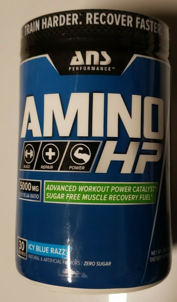 ANS Performance – AMINO HP – Icy Blue Razz – 30 Servings – Exp 11/2024