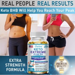 KETO BHB CAPSULES 25000MG FOR ADVANCED WEIGHT LOSS NEW