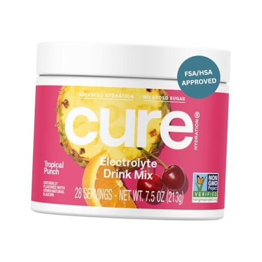 | Plant-Based Electrolyte Drink Mix | No Added Sugar | Tropical Punch