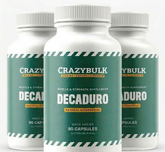 CrazyBulk Decaduro Stack Recovery Energy Workout 90 capsules Pack of 3