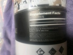 REDCON1 CREATINE MONOHYDRATE Muscle Recovery 60 Servings 5G Per Srvg Exp 06/2027