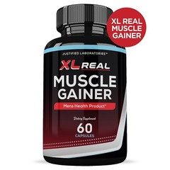 XL Real Muscle Gainer Men’s Health Supplement 1484mg 300 Capsules