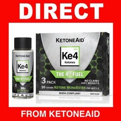 KetoneAid KE4 Ketone Ester Direct from Manufacturer- BEWARE OF FRAUD