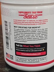 Old School Labs Creatine Monohydrate for Women 243g/8.57oz 30 Servings – BOOTY