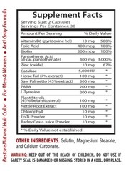 Immune vitamin c – GRAPE SEED EXTRACT – ANTI GRAY HAIR COMBO – coenzyme q10