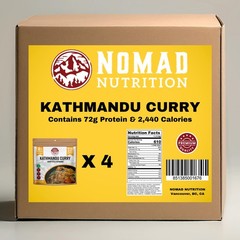 NOMAD NUTRITION Kathmandu Curry 4 Pack