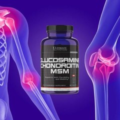 Glucosamine Chondroitin MSM Maximum Strength Joint Supplement 90 Tablets