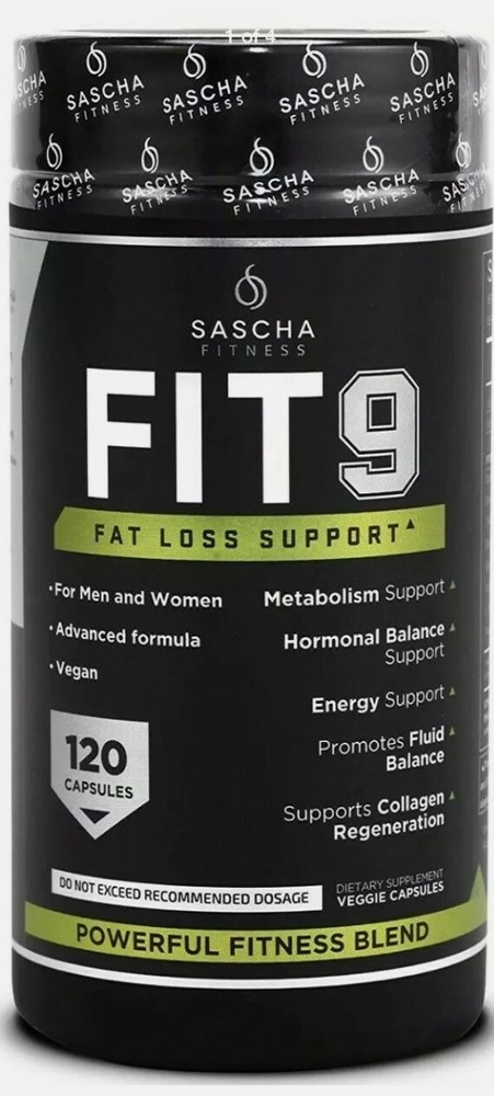 Fit 9 by Sascha Fitness fat loss support ORIGINAL. Perfect Body 🔥