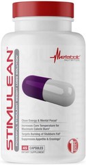STIMULEAN WEIGHT LOSS FAT BURN-SEE INGREDIENT PANEL-45 CAPS-FREE SHIP