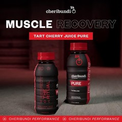 Cheribundi Tart Cherry Juice 8 fl oz 24 Pack | Natural Recovery Sleep Drink USA