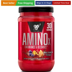 Amino X Muscle Recovery & Endurance Powder, BCAAs, 10 Grams of Amino Acids, K…