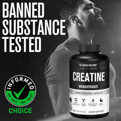 Creatine Monohydrate Capsules – Creatine Pills for Muscle Growth, Increased Stre