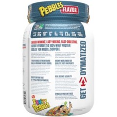 ISO100 Hydrolyzed 100% Whey Protein Isolate – Fruity Pebbles (1.3 Lbs / 20 Serv)