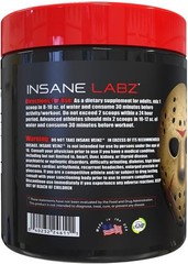 Insane Labz Insane Veinz Stim-Free Pumps Nitric Oxide Pre-Workout 4 Flavors New