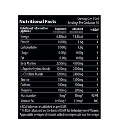 QNT PUMP Pre-Workout Drink 450ml Orange Flavor | 30 Servings | Unisex