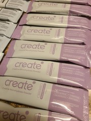Create Creatine Monohydrate Powder Sticks-30 ct Variety Lemon Lime-Mix Berry etc