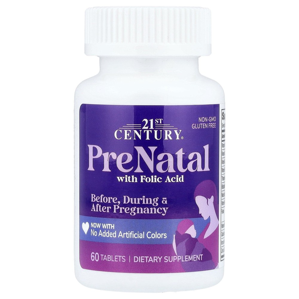 21 Century HealthCare 21st Century PreNatal, 60 ea