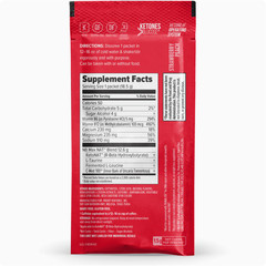 Pruvit KETO/OS NAT Charged 20 Packets Strawberry Peach Flavor EXP:10/2026