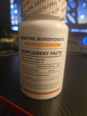 ElevateLife Creatine Monohydrate 2500mg 90ct Exp 6/26 High Absorption