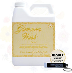 Luxury Scented Laundry Detergent 32oz with Keychain Bundle
