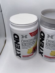2 XTEND Original BCAA Powder Knockout Fruit Punch 30 servings Exp 07/27