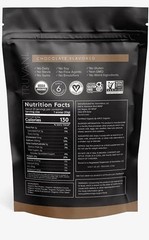 2 bags of Truvani Vegan Protein Powder Chocolate 1.5lb Organic Plant Based