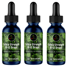 Extra Strength High Potency B-12 Drops Boost Energy & Speed up Metabolism