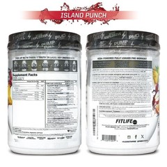 PMD SPORTS PUMP FUEL ULTRA – PRE WORKOUT – ISLAND PUNCH (30 Servings)