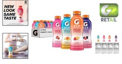 Gatorade Fit Electrolyte 12 Pack – Tropical Mango, Watermelon & More, 16.9 oz